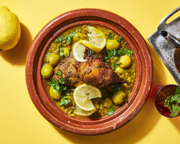 Tajine Poulet Citron Confit